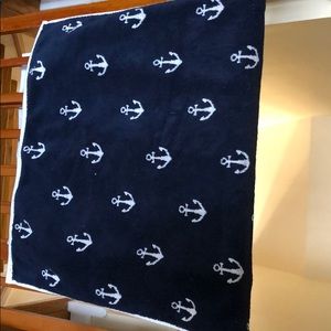 Anchors beach towel brand new without tags